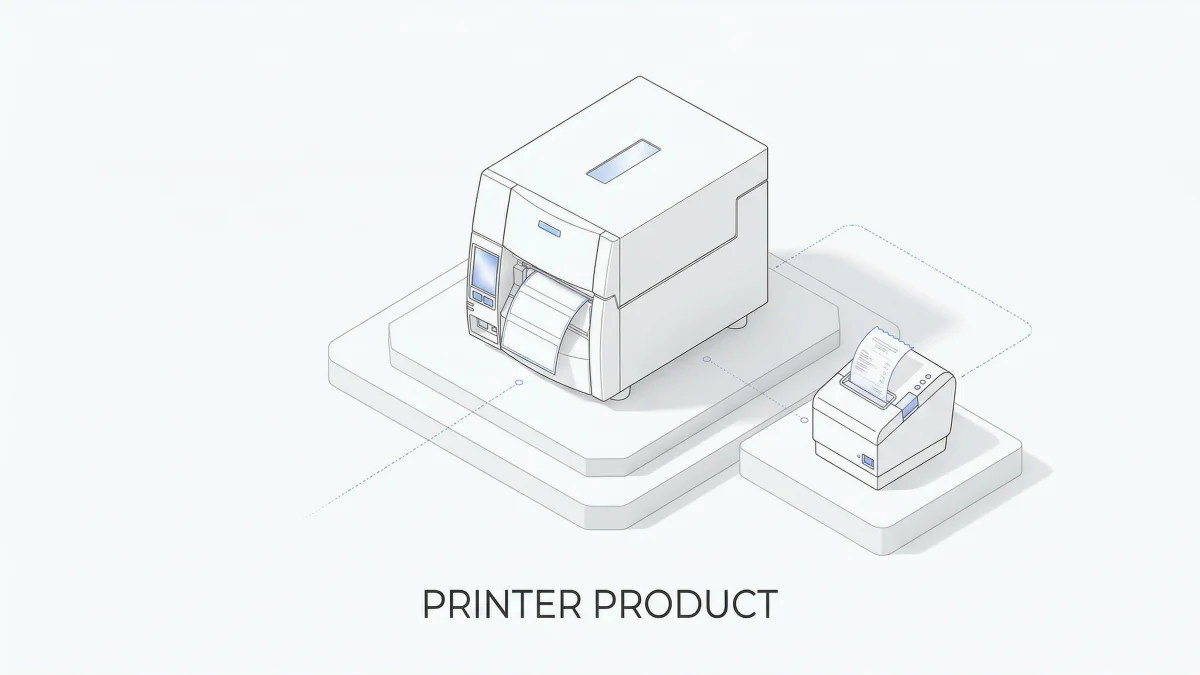 New Commercial Label Printer Launched with About Half the Volume Compared to Previous Models, Among the Industry's Smallest